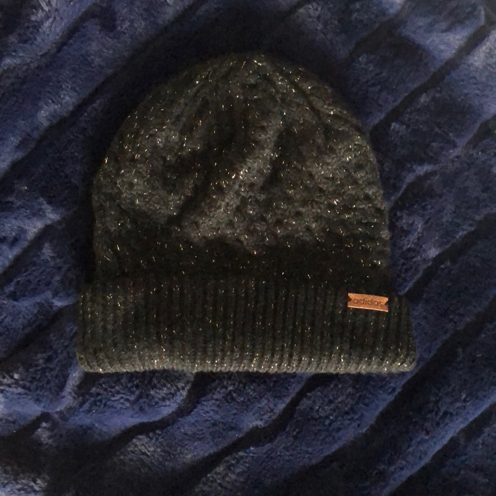 Sparkly Adidas Beanie (NWOT)
